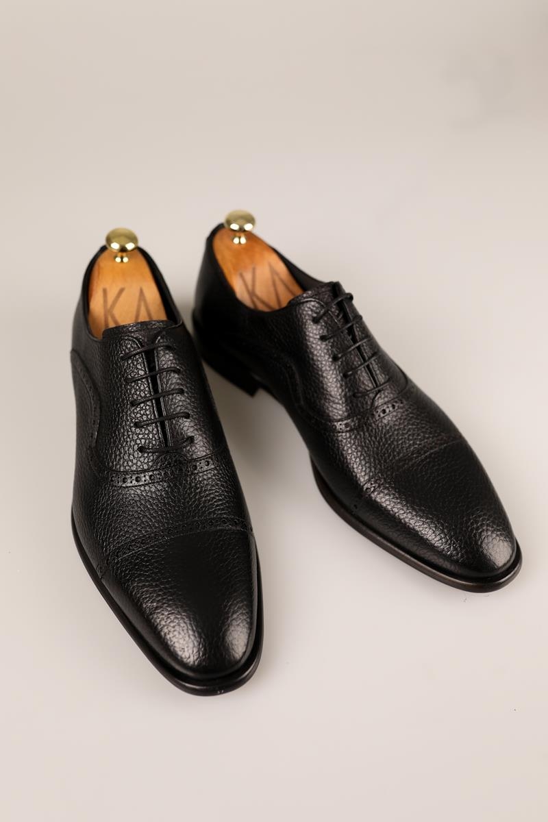 Klasik Ayakkabı - Siyah Floter
