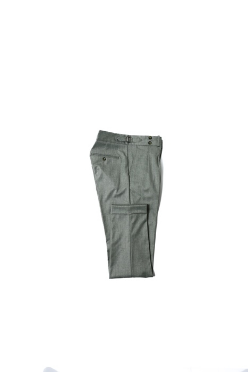 Çift Pile Pantolon - Yeşil