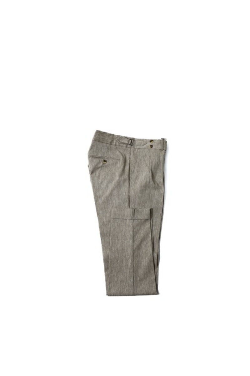 Çift Pile Pantolon - Bej