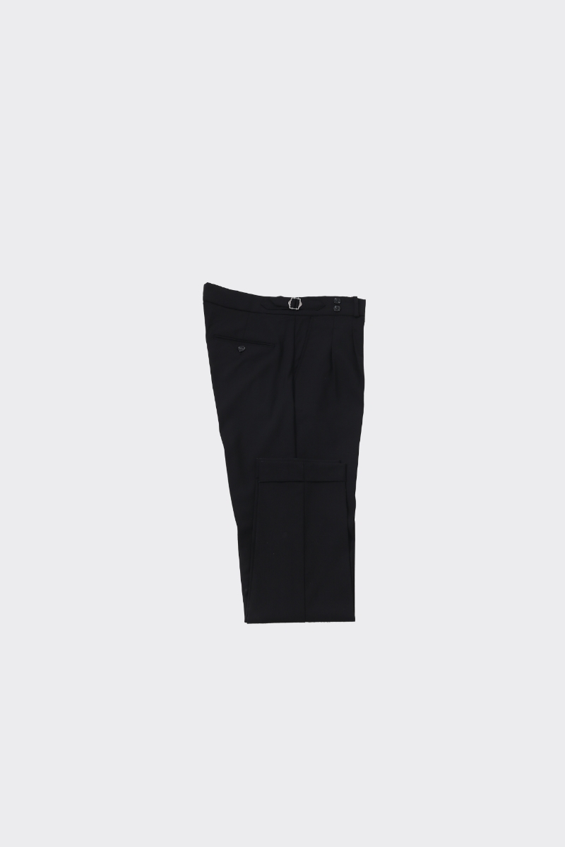 Çift Pile Pantolon - Siyah