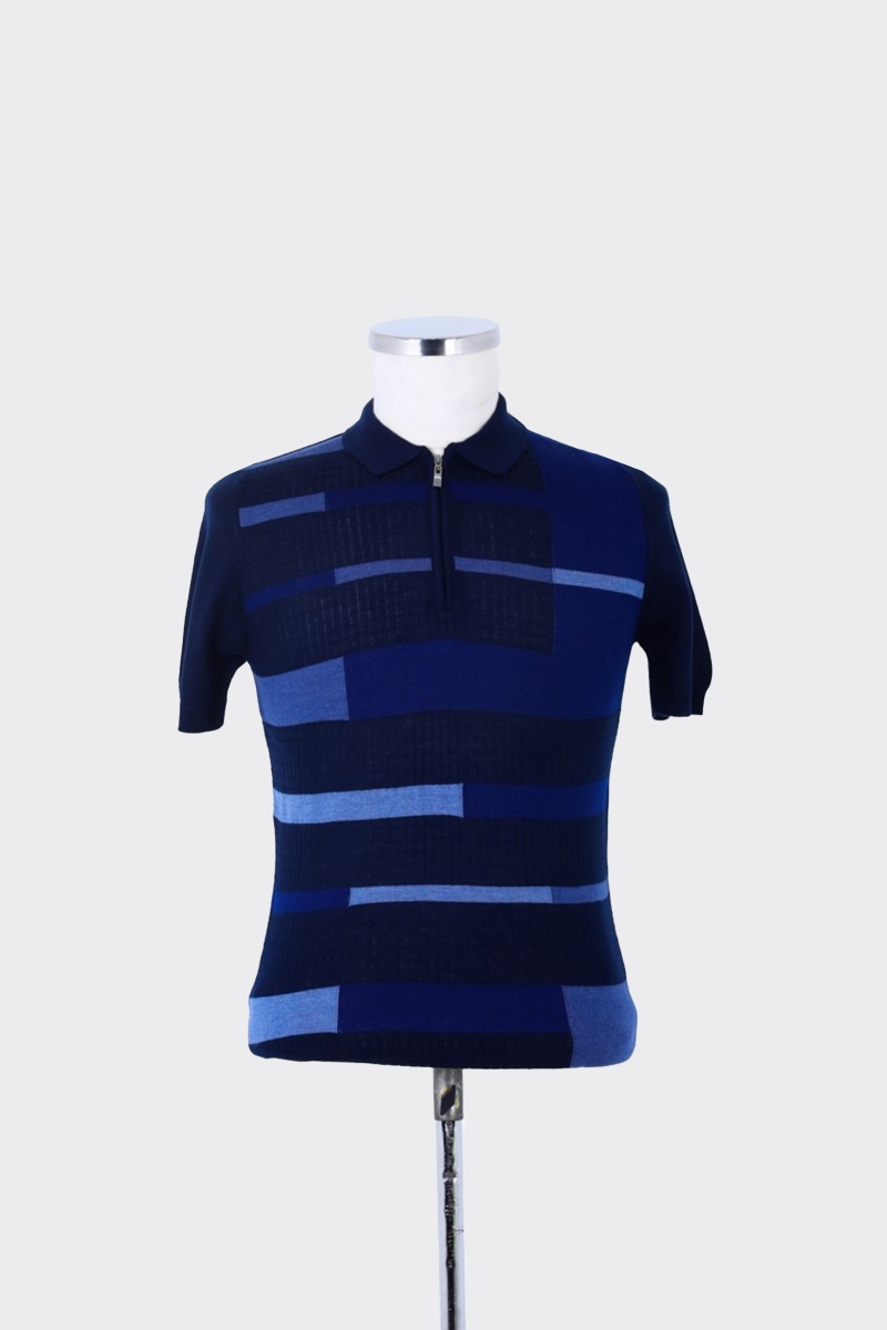 Ferm.polo Yaka K.kol T-shirt - Lacivert