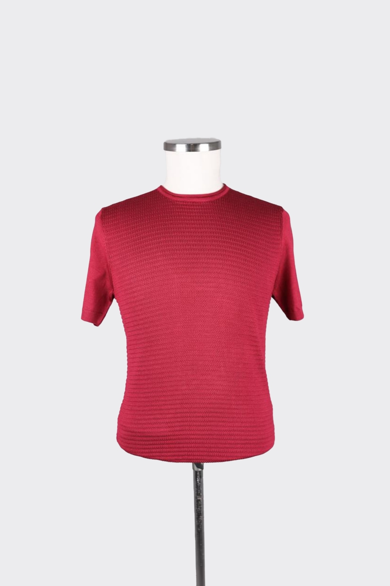 Bis.yaka K.kol T-shirt - Bordo