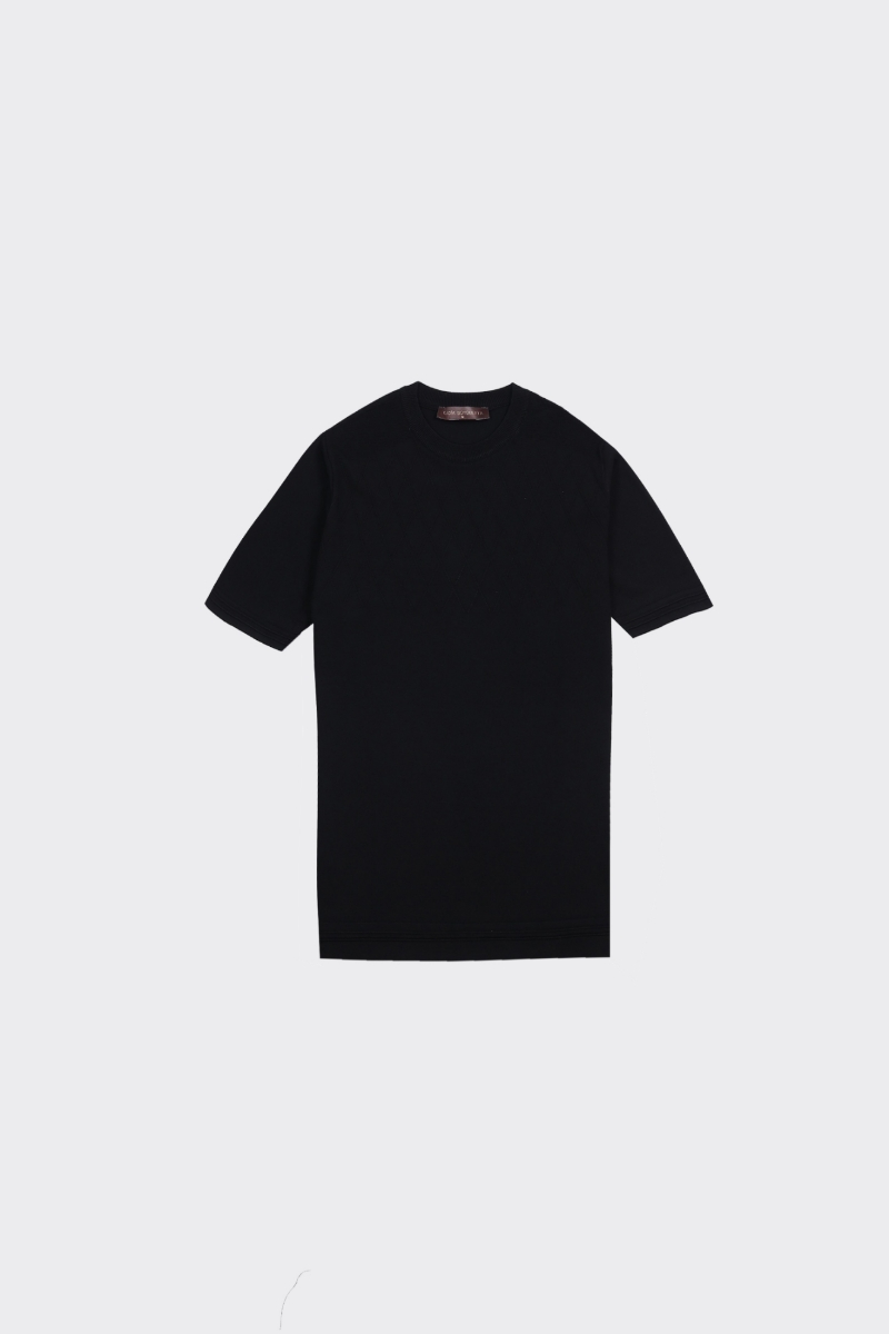 Bis.yaka K.kol T-shirt - Siyah