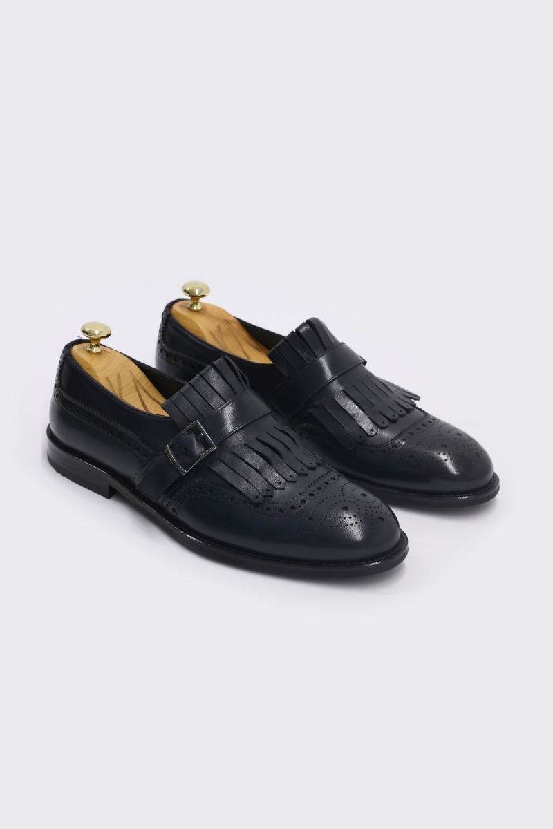 Klasik Ayakkabı - Lacivert Santo