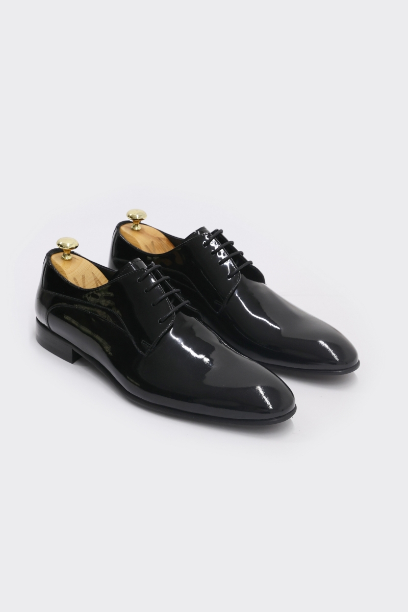 Klasik Ayakkabı - Siyah Rugan