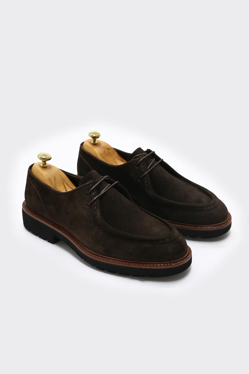 Casual Ayakkabı - Kahve Süet
