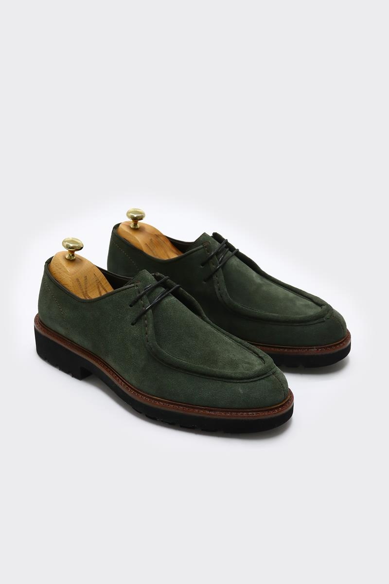 Casual Ayakkabı - Haki Süet