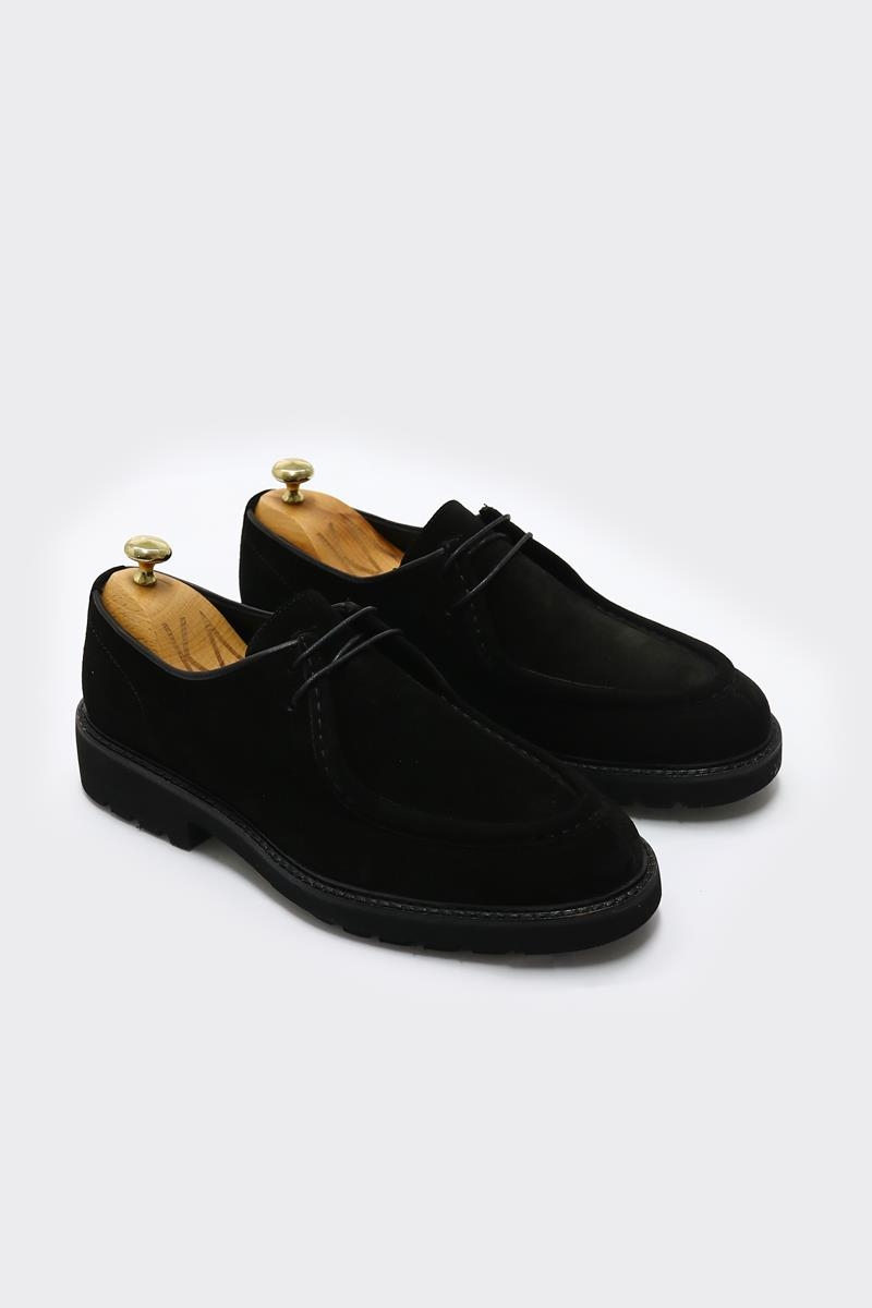Casual Ayakkabı - Siyah Süet