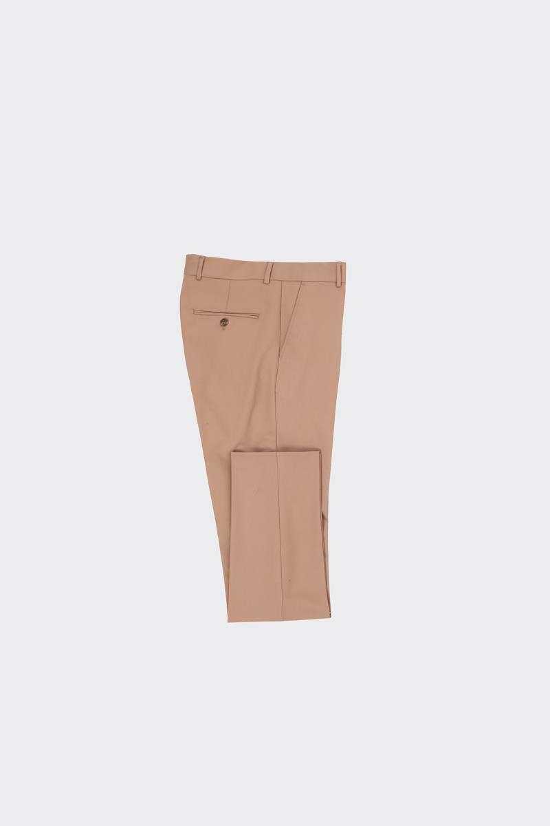 Slim Fit Pantolon - Sütlü Kahve