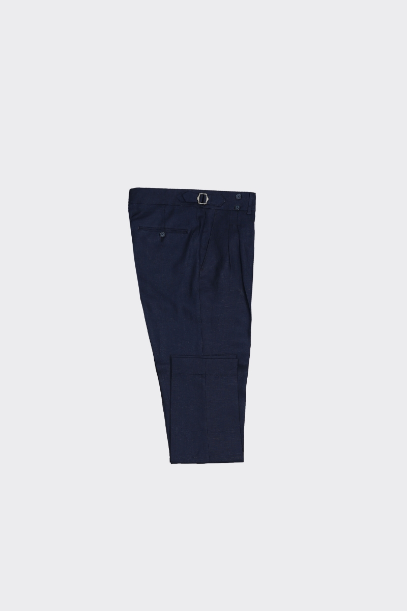 Çift Pile Pantolon - Lacivert