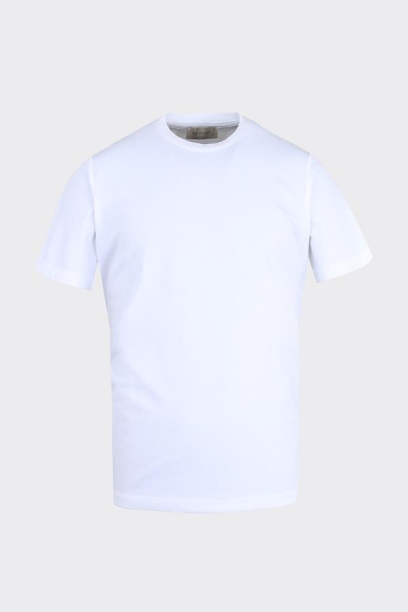 Bis.yaka K.kol T-shirt - Beyaz