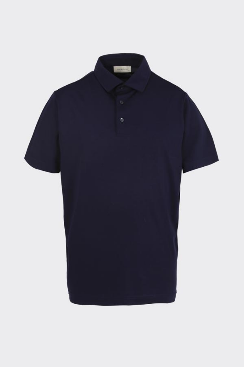Polo.yaka K.kol T-shirt - Lacivert