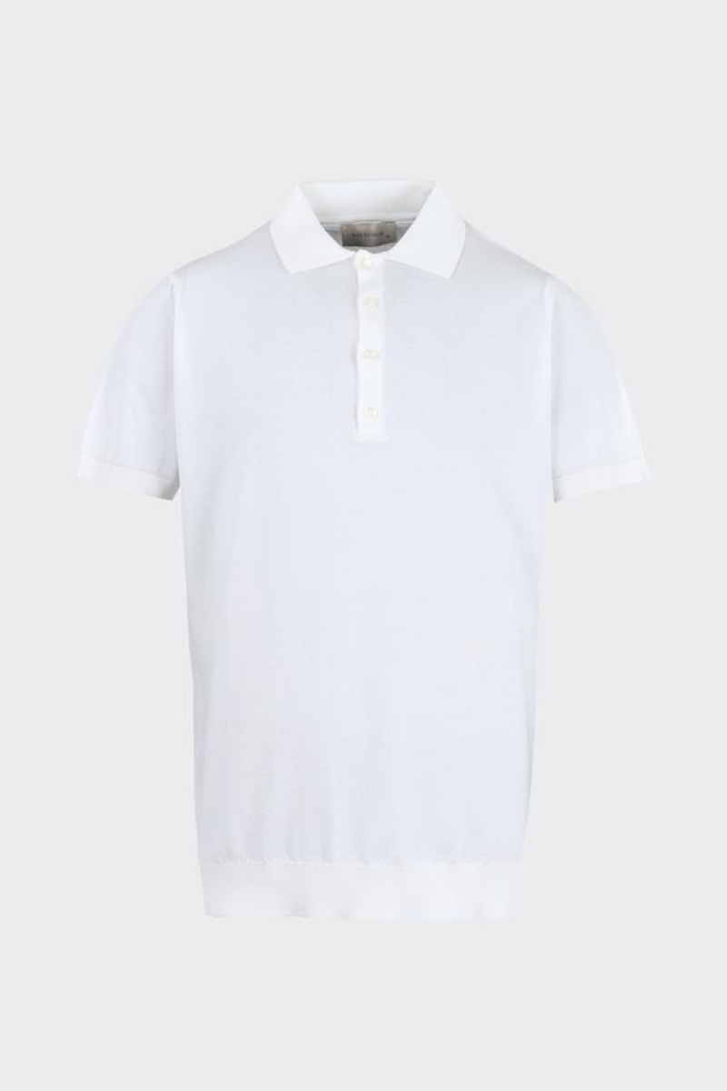 Polo.yaka K.kol T-shirt - Kemik