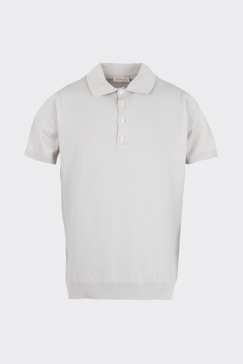 Polo.yaka K.kol T-shirt - Bej