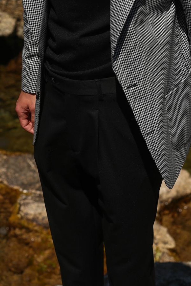 Modern Fit Pantolon - Siyah
