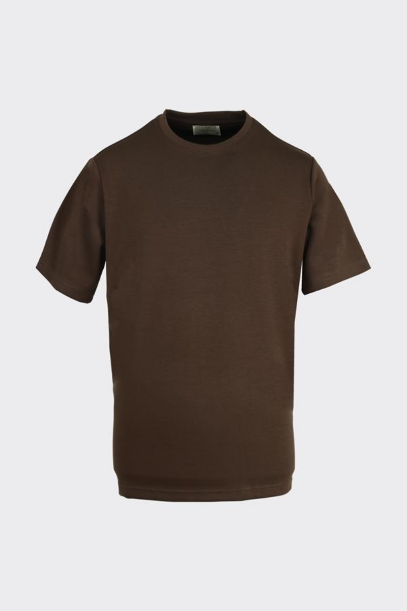 Bis.yaka K.kol T-shirt - Kahverengi