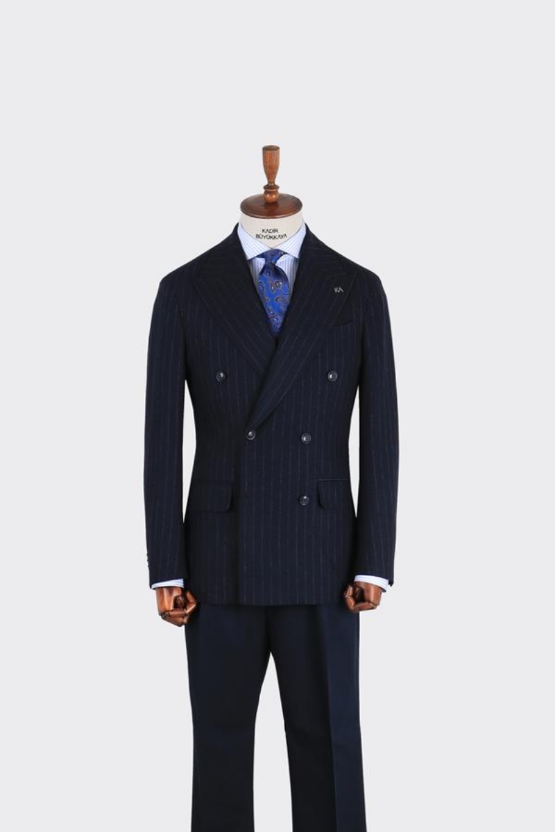 Los Angeles Kruvaze Ceket - Lacivert