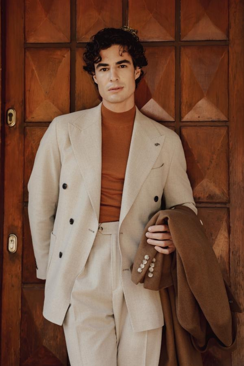 Soho Kruvaze Ceket - Bej