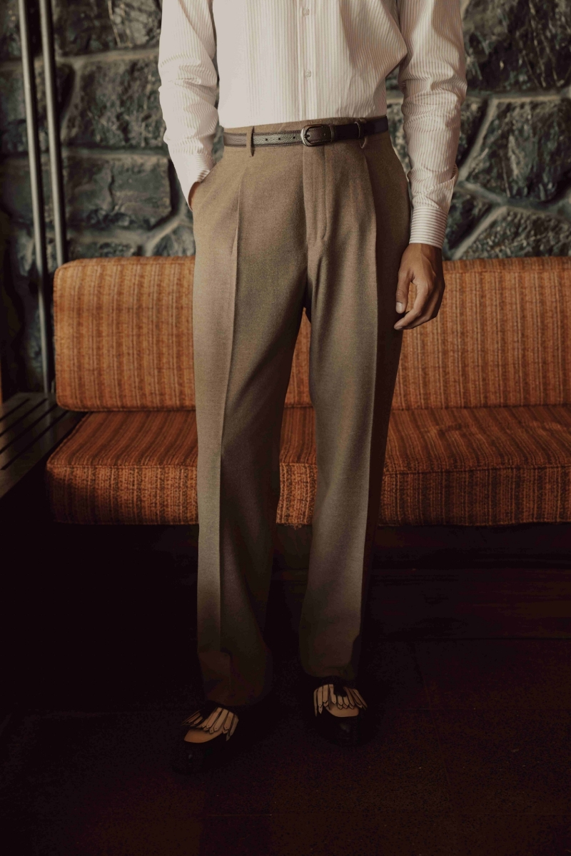 Soho Modern Fit Pantolon - Sütlü Kahve