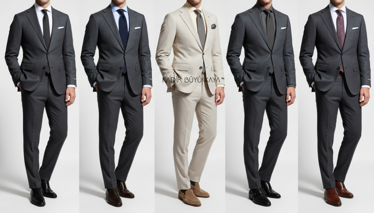 Tek Takım Elbise ile 5 Farklı Kombin Nasıl Yapılır? Kadir Büyükkaya Yaklaşımı