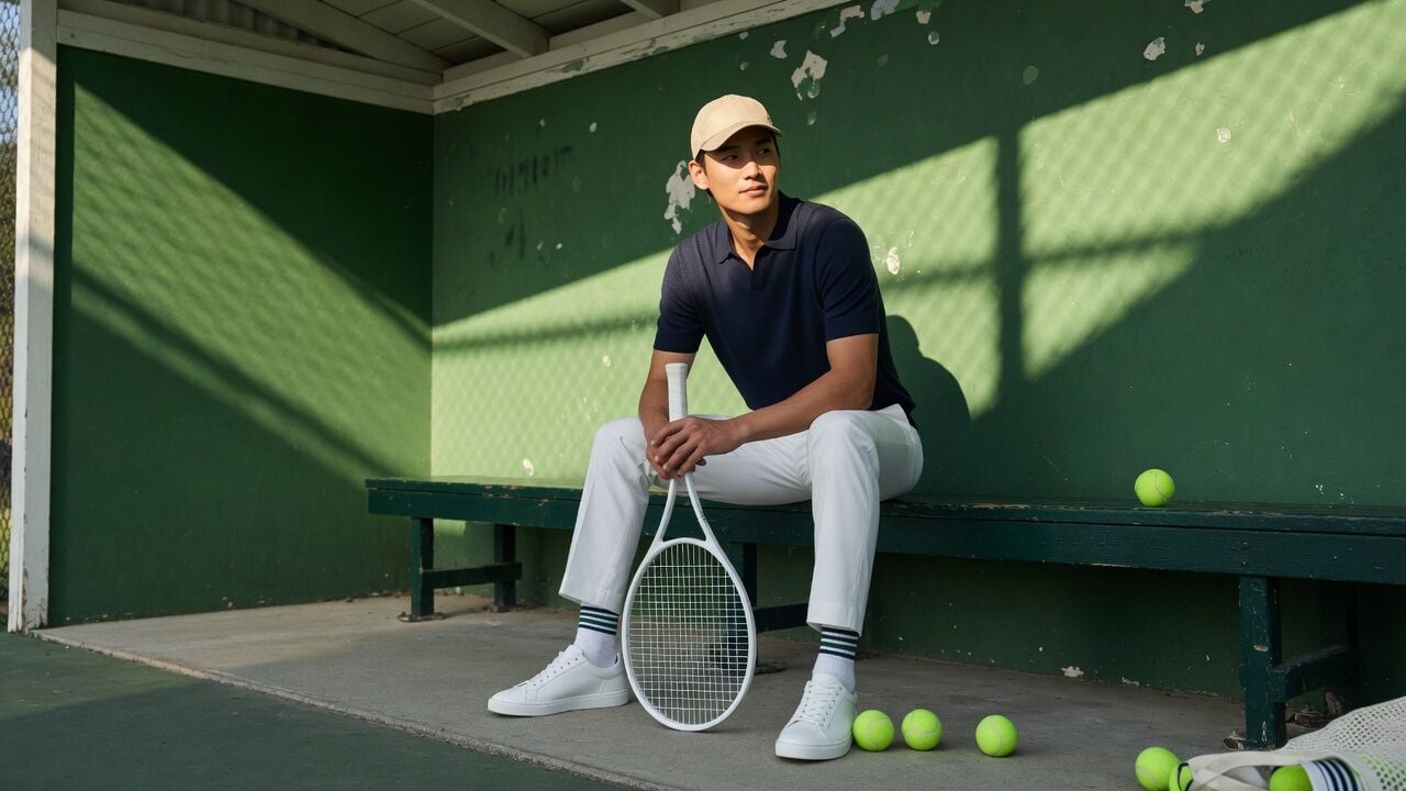 Takım Elbise Sneaker Dengesi ve Court Style Erkek Giyimi
