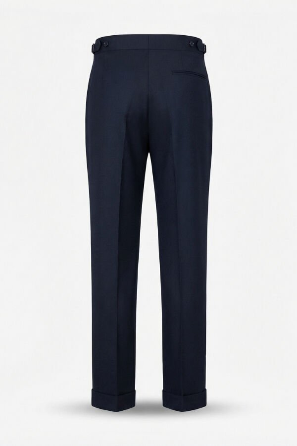 İstanbul Çift Pile Pantolon Lacivert - 40