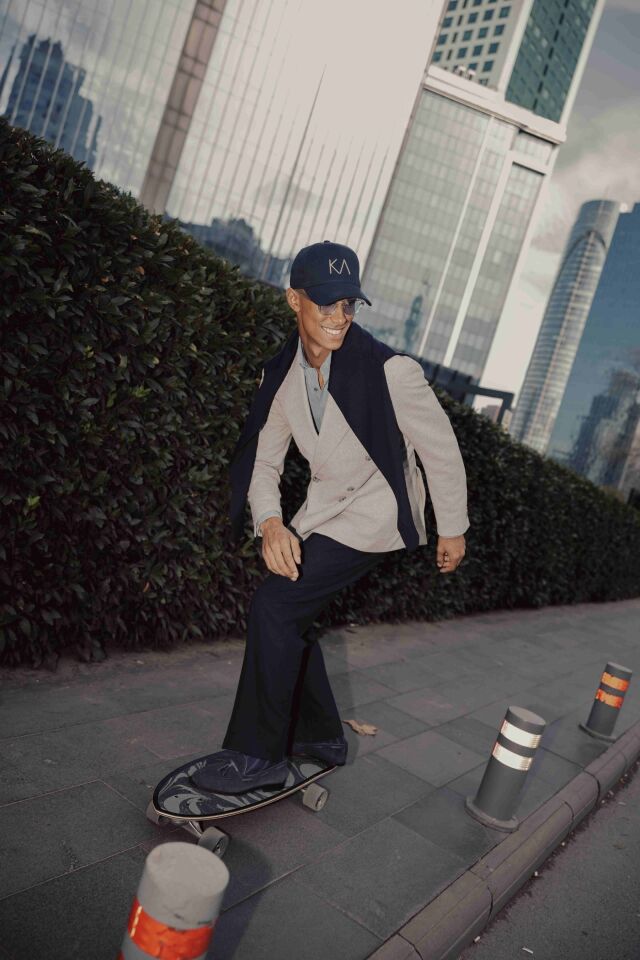 Soho Kruvaze Ceket Gri - 54