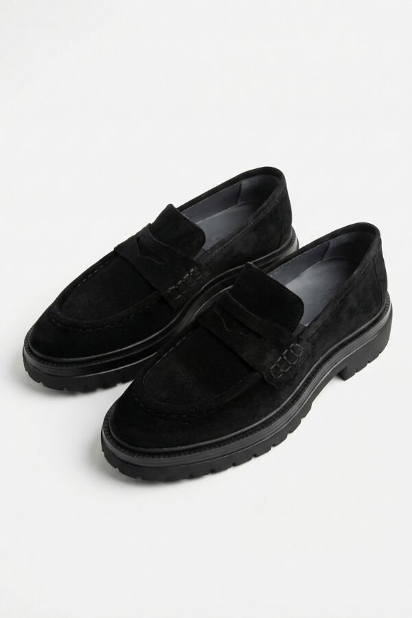 Munih Casual Ayakkabı Siyah Süet - 41