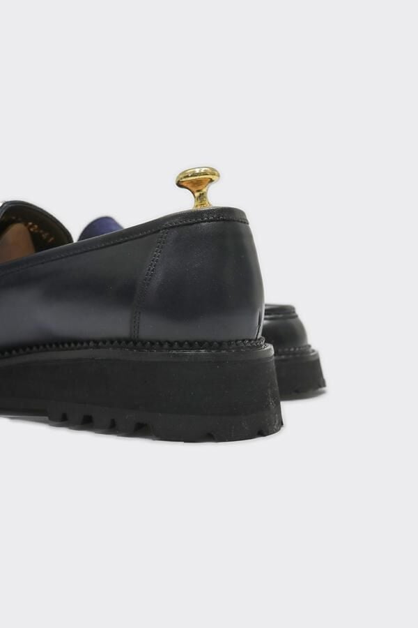 Loafer Ayakkabı Lacivert Santo Süet - 42