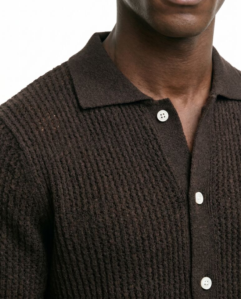 Easy Polo Triko T-Shirt Kahverengi - XL