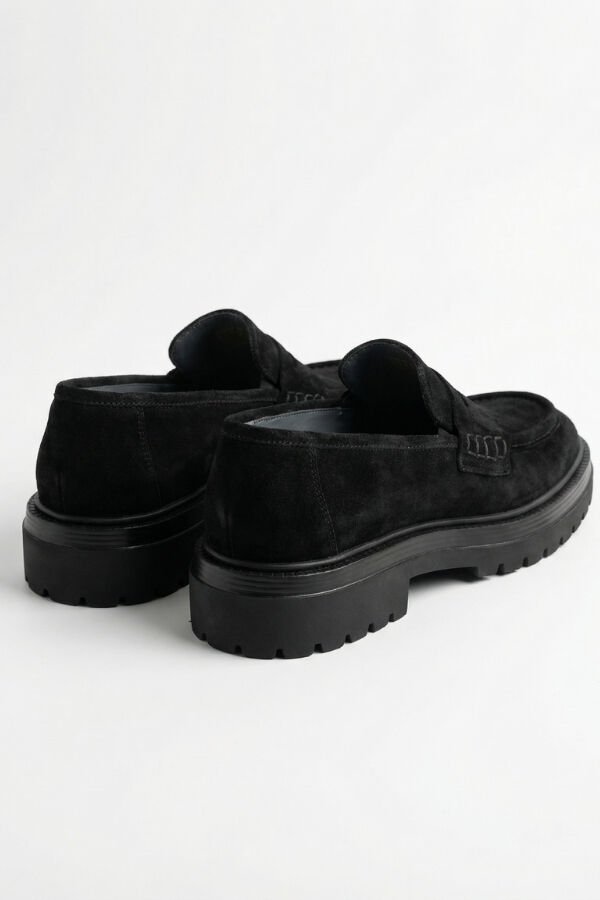 Munih Casual Ayakkabı Siyah Süet - 43