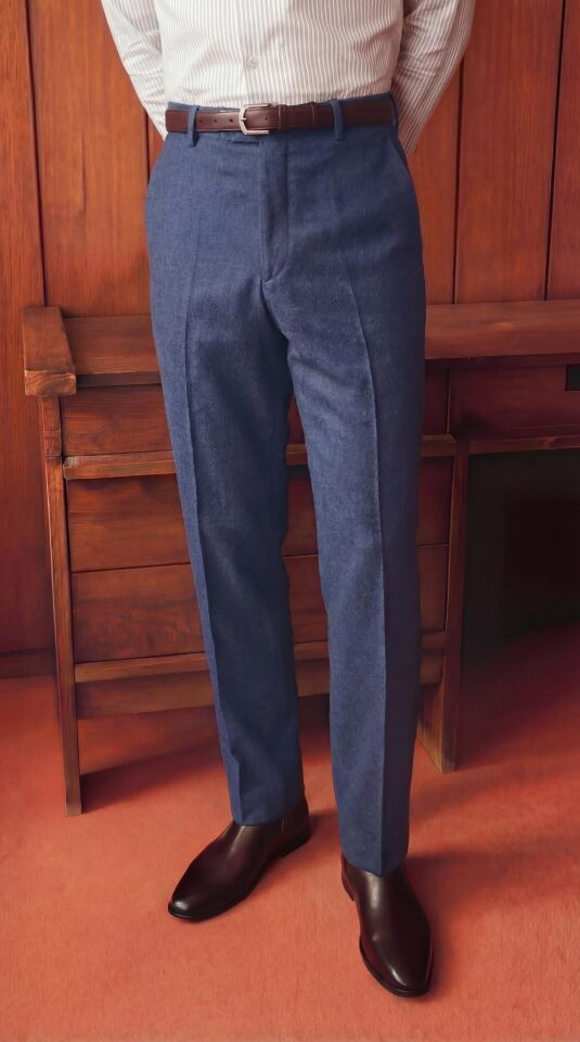 Luxe Flanel Slim Fit Pantolon Luxe Flanel Slim Fit Pantolon