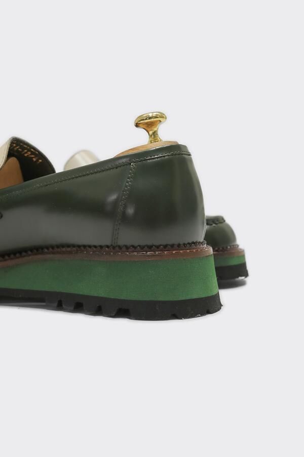 Loafer Ayakkabı Haki-Bej Açma - 43