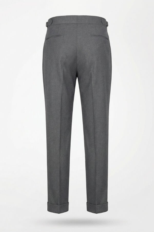 İstanbul Çift Pile Pantolon Gri - 50