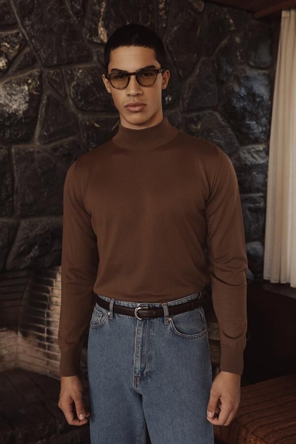 Allure Y.Balıkçı Triko Camel - M