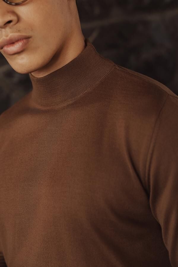 Allure Y.Balıkçı Triko Camel - XL