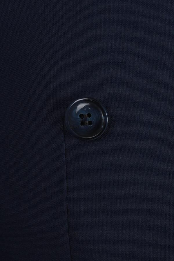 Kruvaze Takım Elbise Lacivert - 48