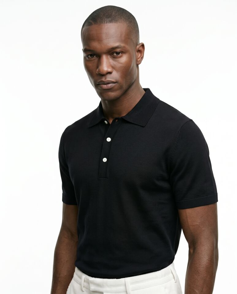 Eterno Triko T-Shirt Siyah - XL