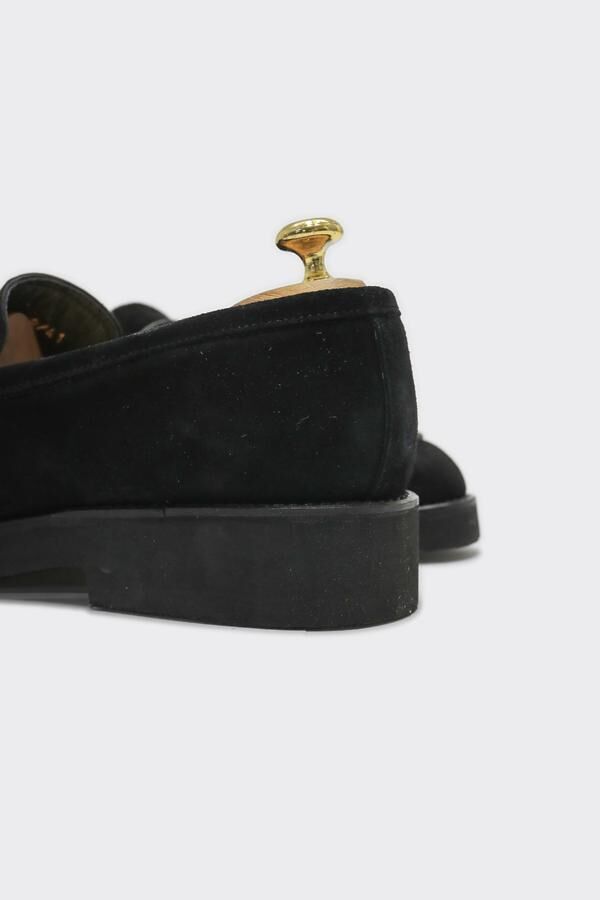 Loafer Ayakkabı Siyah Süet - 44
