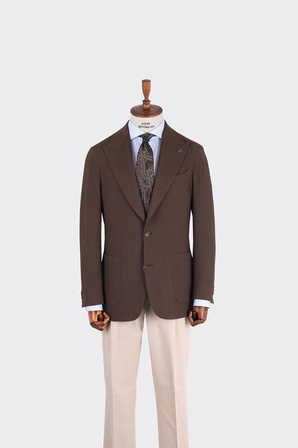 Austin Ceket Kahverengi - 54