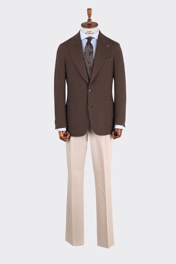 Austin Ceket Kahverengi - 56