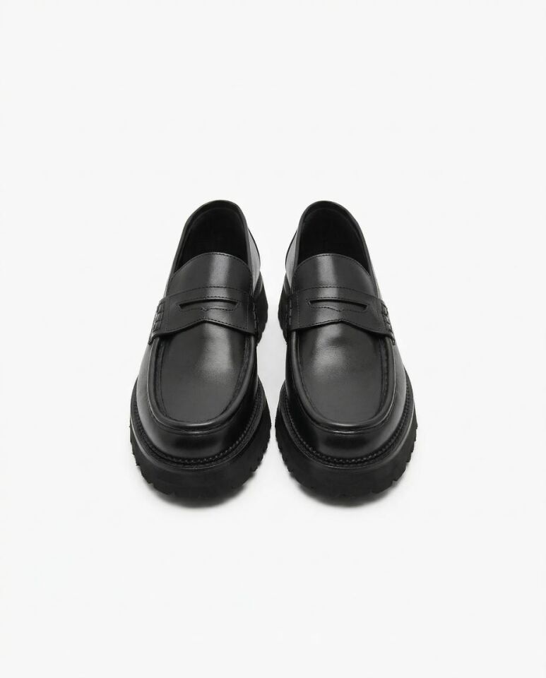 Loafer Ayakkabı Siyah Santo - 41
