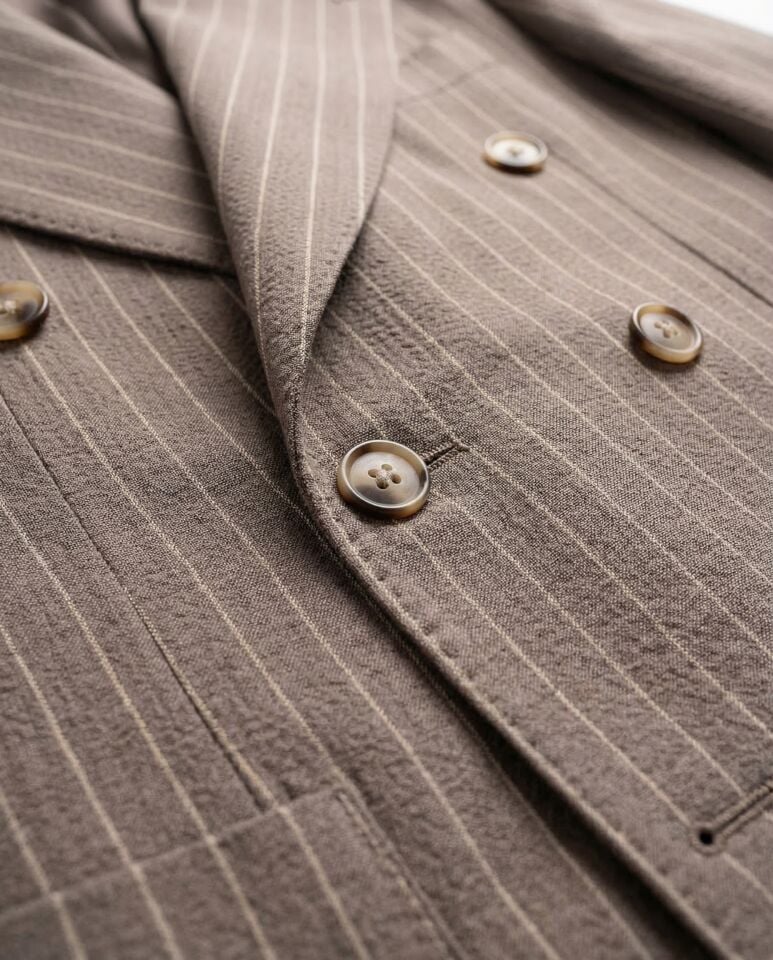 Cosmo  Kruvaze Ceket Vizon - 58