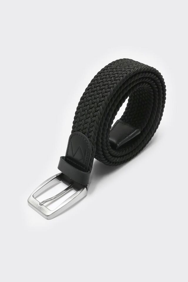 Örgü Kemer Siyah - 125