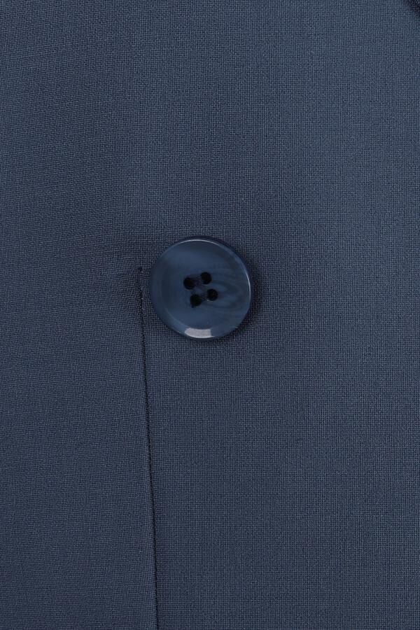 Kruvaze Takım Elbise Petrol Mavisi - 56