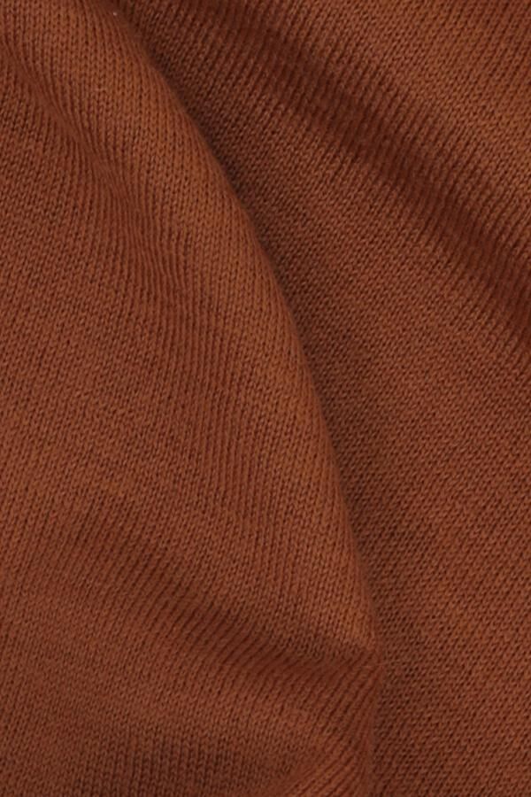 Alata Yarım Balıkçı Triko Tarçın - M