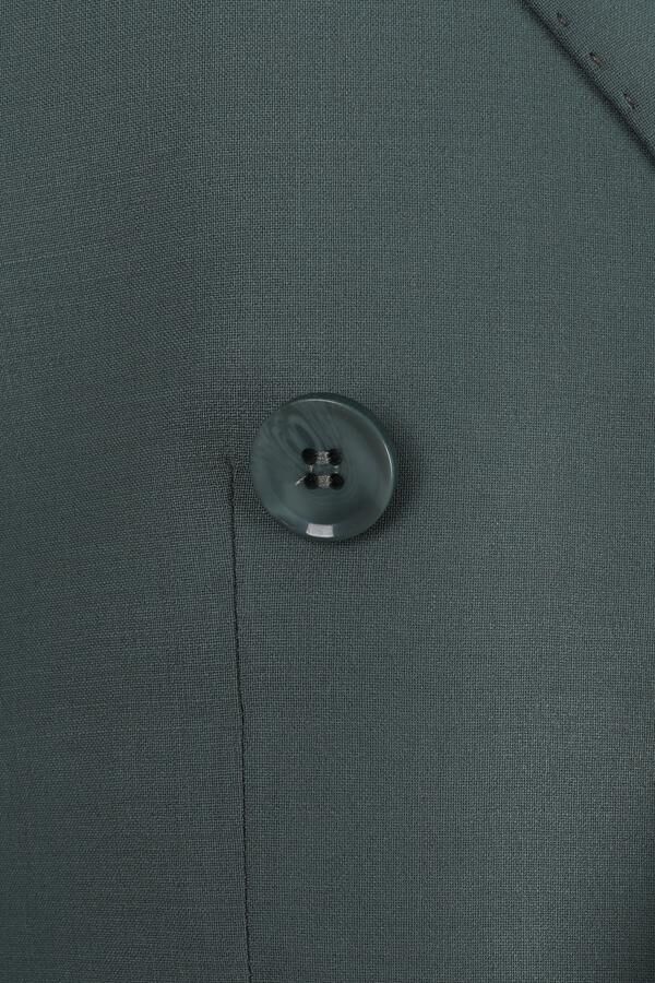 Kruvaze Takım Elbise Yeşil - 56