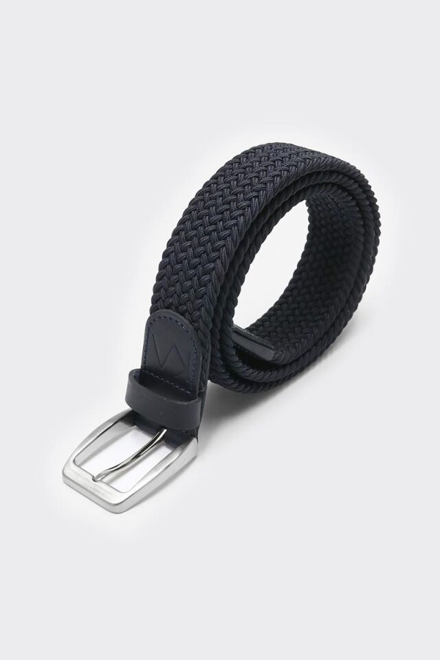 Örgü Kemer Lacivert - 115