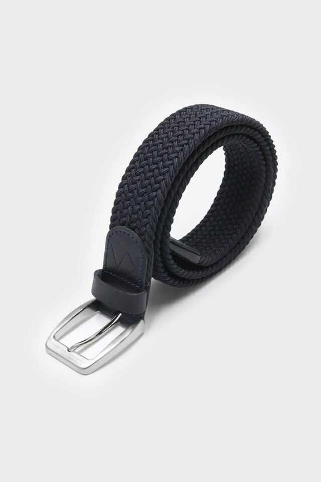 Örgü Kemer Lacivert - 130