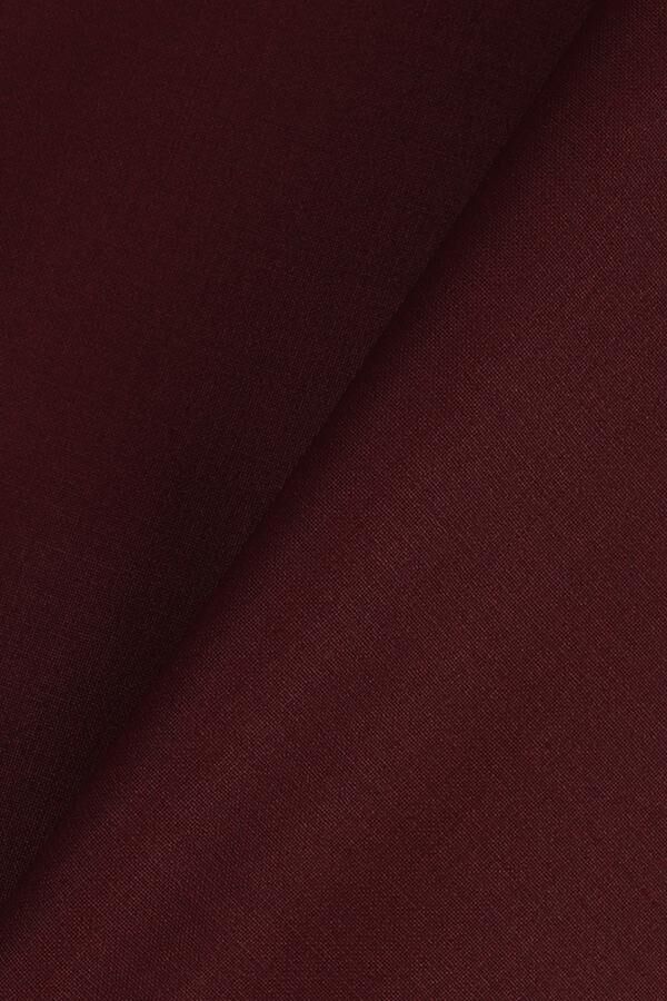 Kruvaze Takım Elbise Bordo - 56